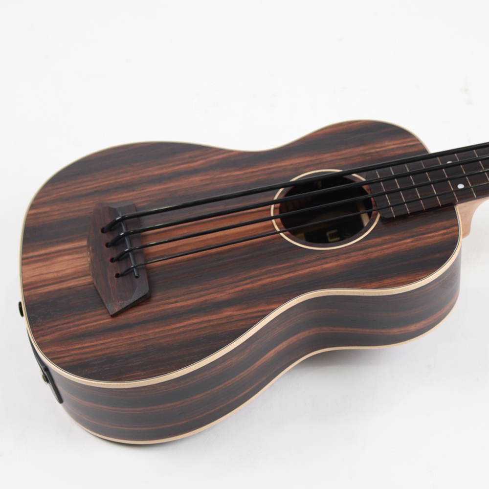 KALA UBASS-EBY-FL20_06 STRIPED EBONY フレットレス ウクレレベース