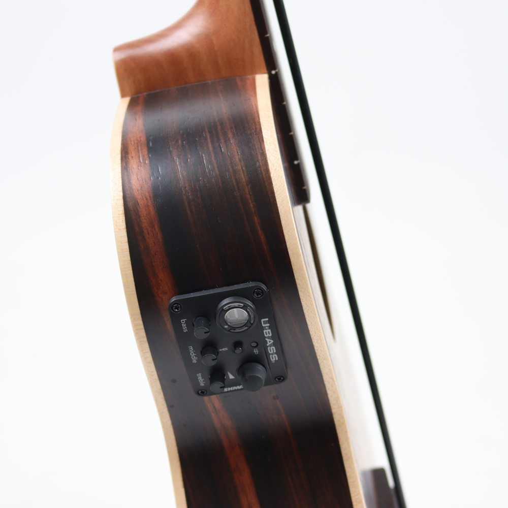 KALA UBASS-EBY-FL20_06 STRIPED EBONY フレットレス ウクレレベース