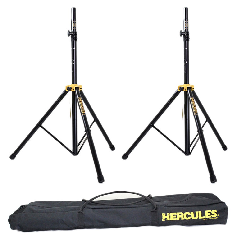 ハーキュレス HERCULES SS200BB スピーカースタンド 2本セット キャリングバック付き(ハーキュレス スピーカースタンド  キャリングバック付き) web総合楽器店