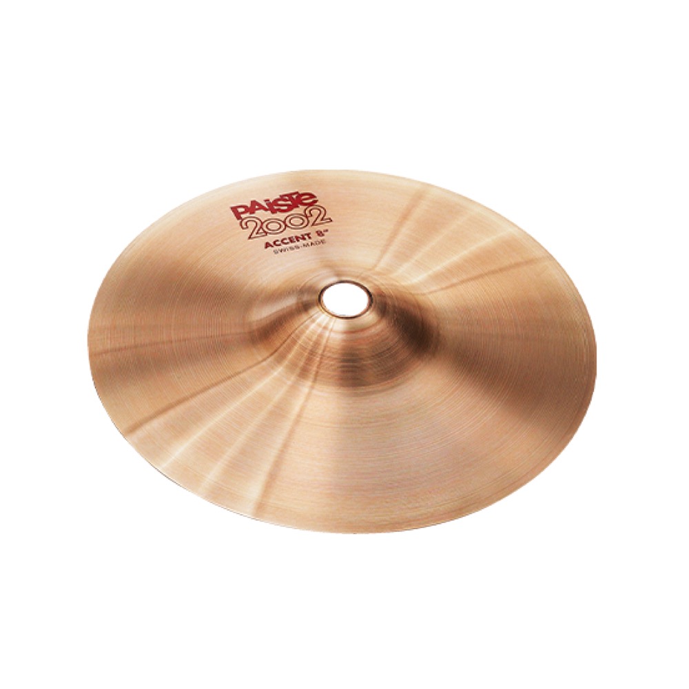 ドラムPAiSTe パイステ SWISS-MADE ACCENT 8″ シンバル - 器材