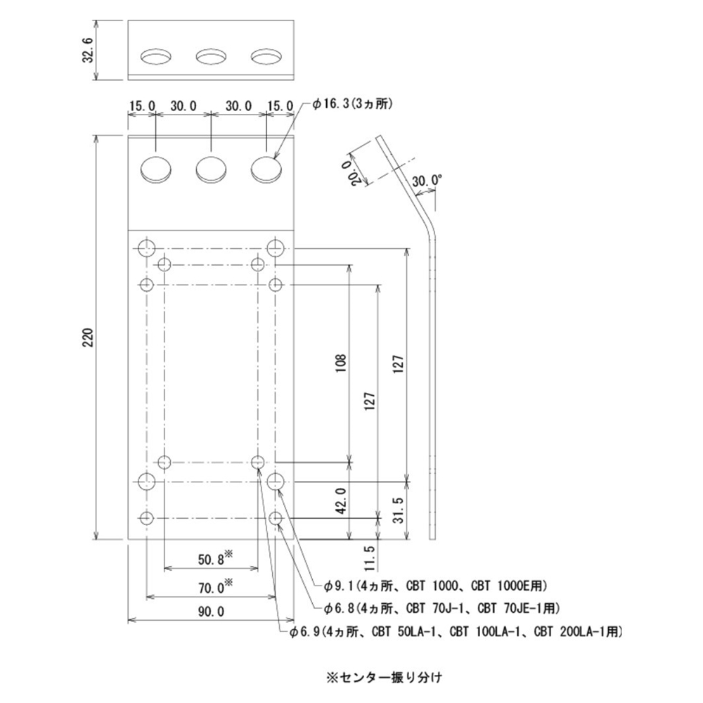 JBL PROFESSIONAL MTC-CBT-SUS3 CBT Series用吊り金具 2個入り