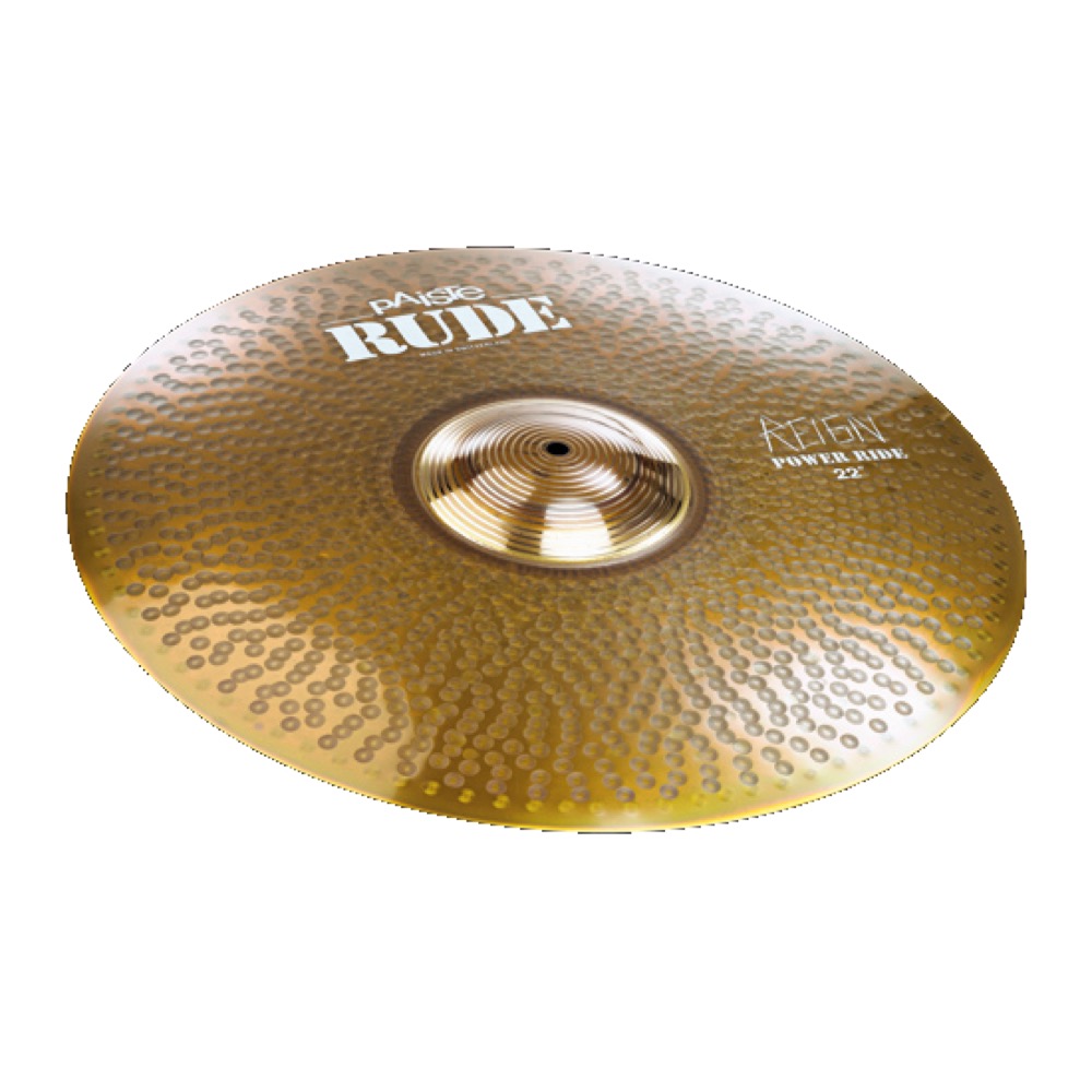 PAISTE RUDE Power Ride Reign 22” シンバル