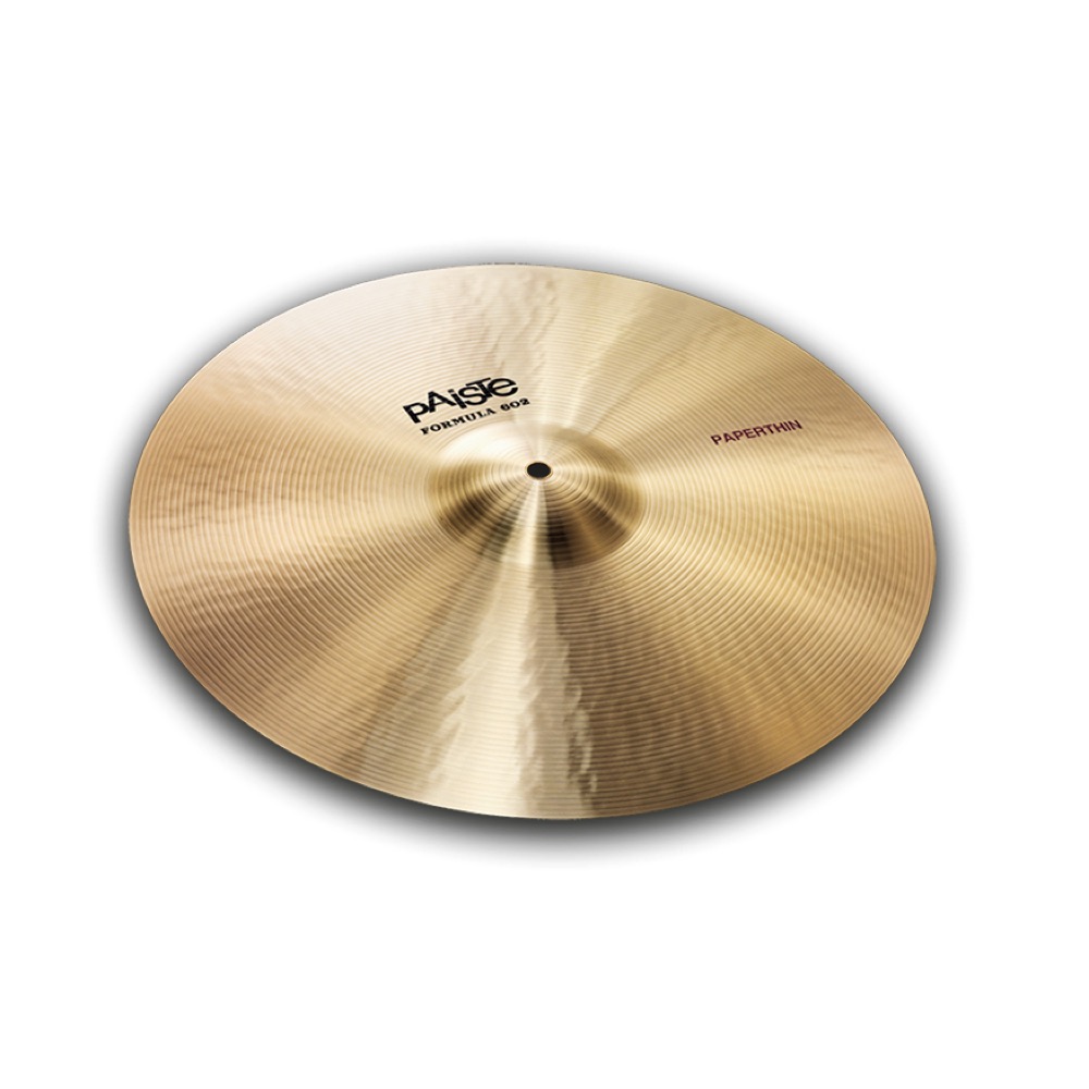 PAISTE Formula 602 Classic Paperthin 20” シンバル(パイステ