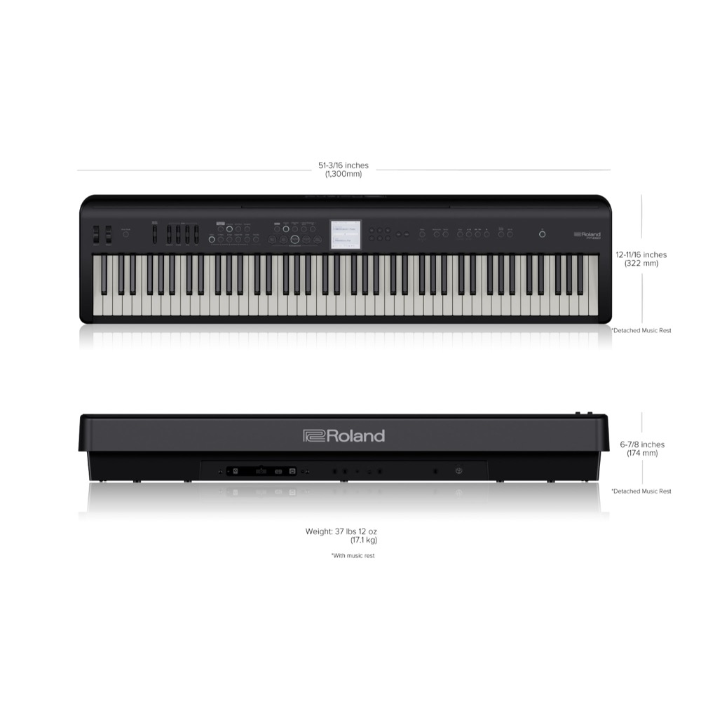 無料発送 Roland FP-50-WH ローランド 電子ピアノ 鍵盤楽器 ...