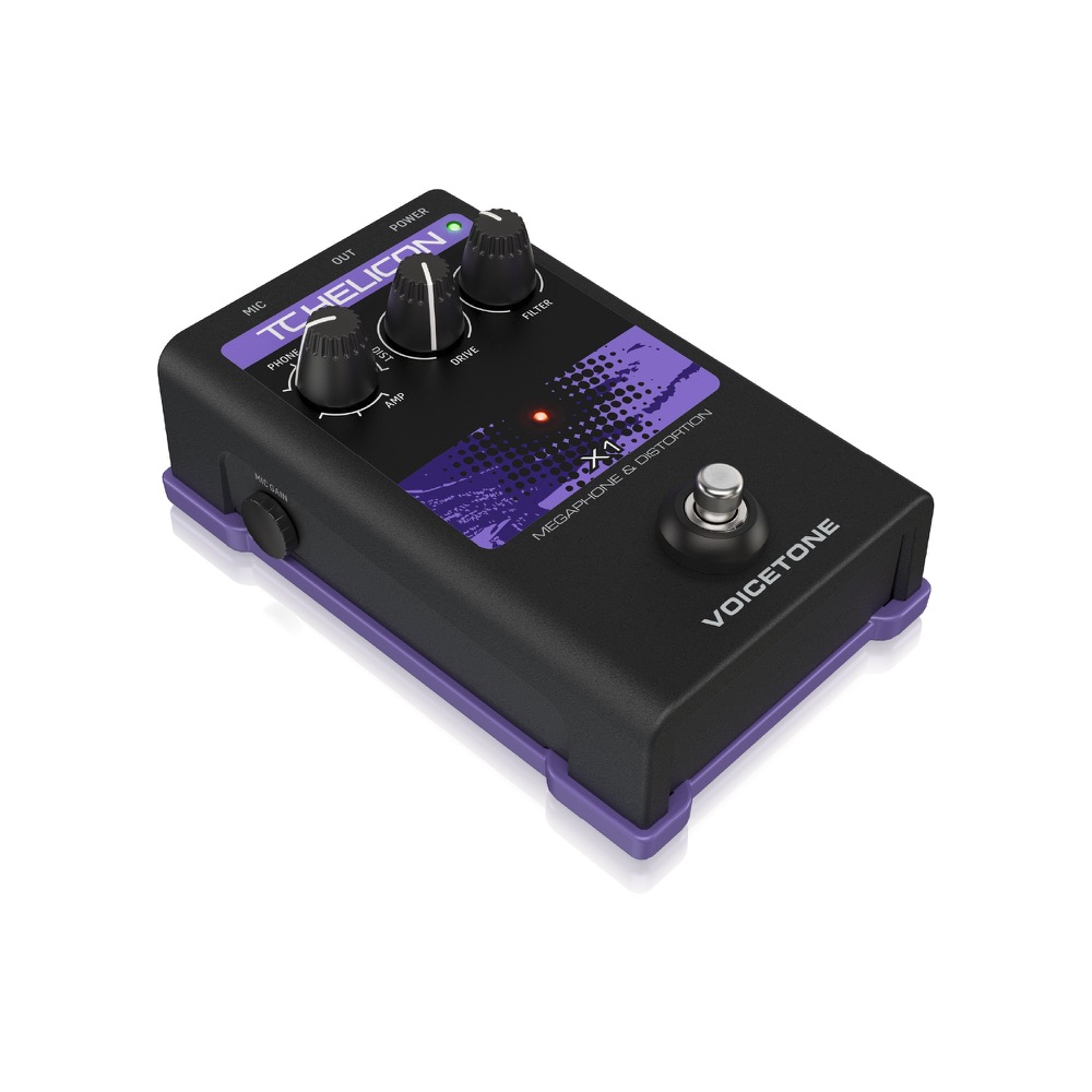 TC-HELICON VoiceTone X1 ボーカル用エフェクター 詳細画像