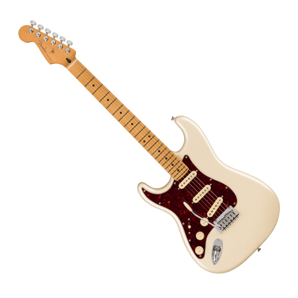 Fender フェンダー Player Plus Stratocaster LH MN Olympic Pearl エレキギター レフトハンド  左利き用 ストラトキャスター