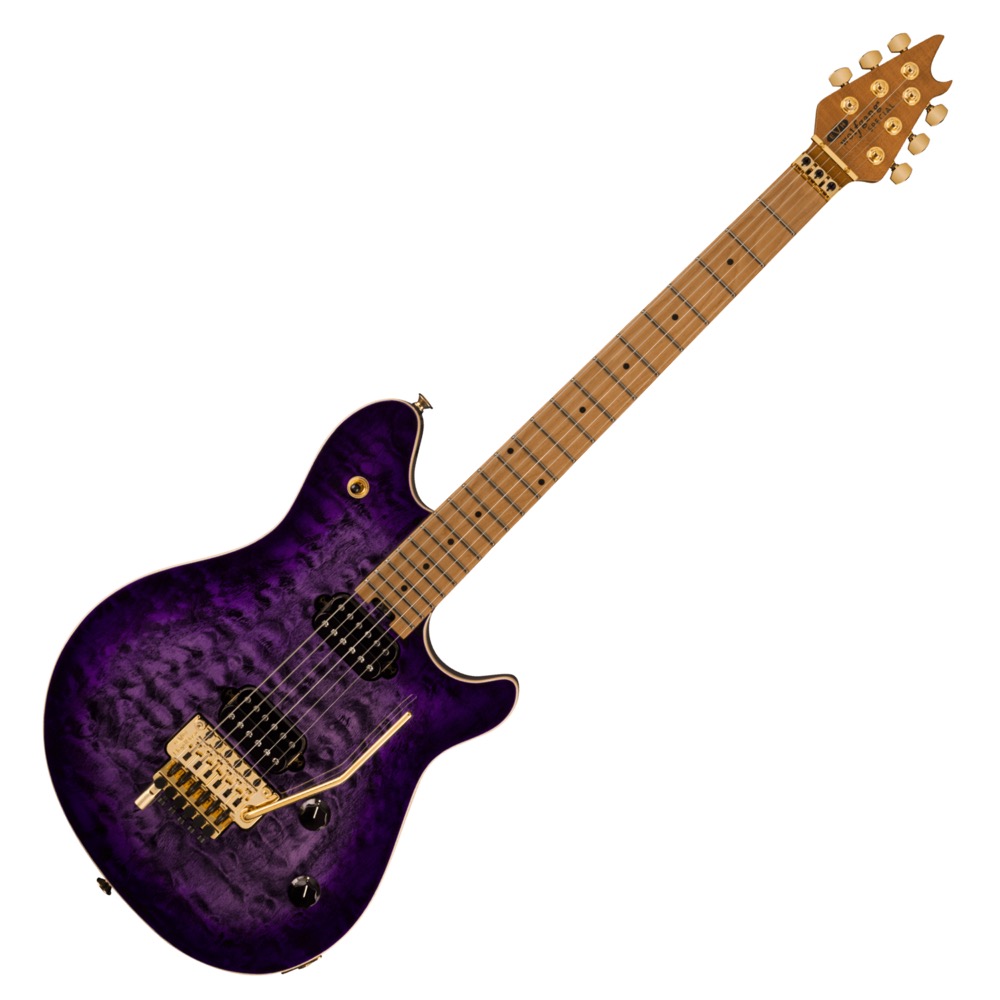 EVH イーブイエイチ Wolfgang Special QM Purple Burst エレキギター