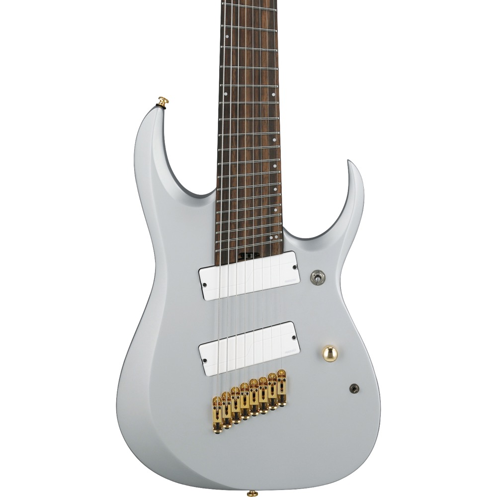 IBANEZ RGDMS8-CSM Axe Design Lab Classic Silver Mat 8弦エレキギター ボディ画像