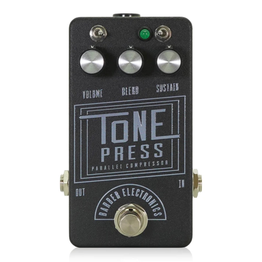 Barber Electronics Tone Press V4 Black コンプレッサー ギター