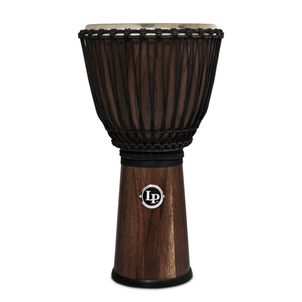 LP LP799-SW 12 1/2-INCH ROPE TUNED SIAM WALNUT DJEMBE ジャンベ