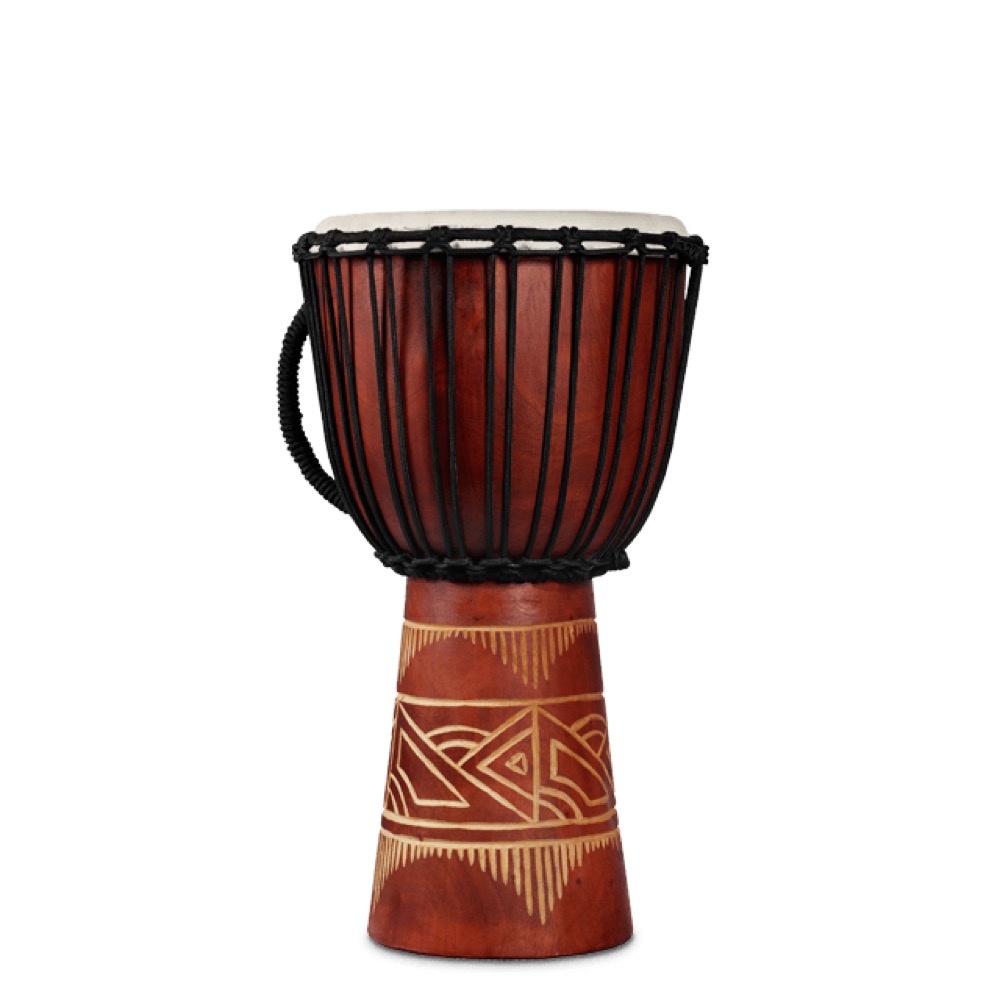 LP LP713MR WORLD BEAT WOOD ART MEDIUM DJEMBE RED ジャンベ(ラテン