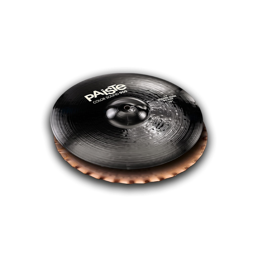 PAISTE Color Sound 900 Black Sound Edge Hi-Hat 14