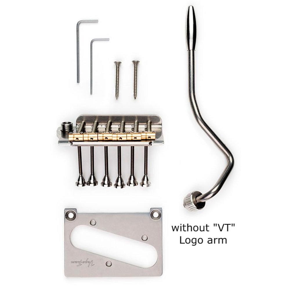 Vega-Trem ベガトレム VT2 Teletrem classic without VT Logo arm テレキャスター用ブリッジ 付属品画像