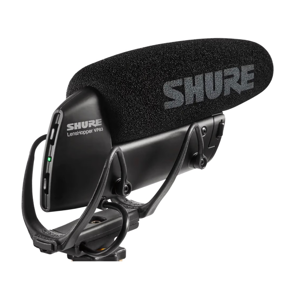 SHURE シュア VP83 Lenshopper デジタル一眼レフカメラ用小型ショットガンマイクロホン