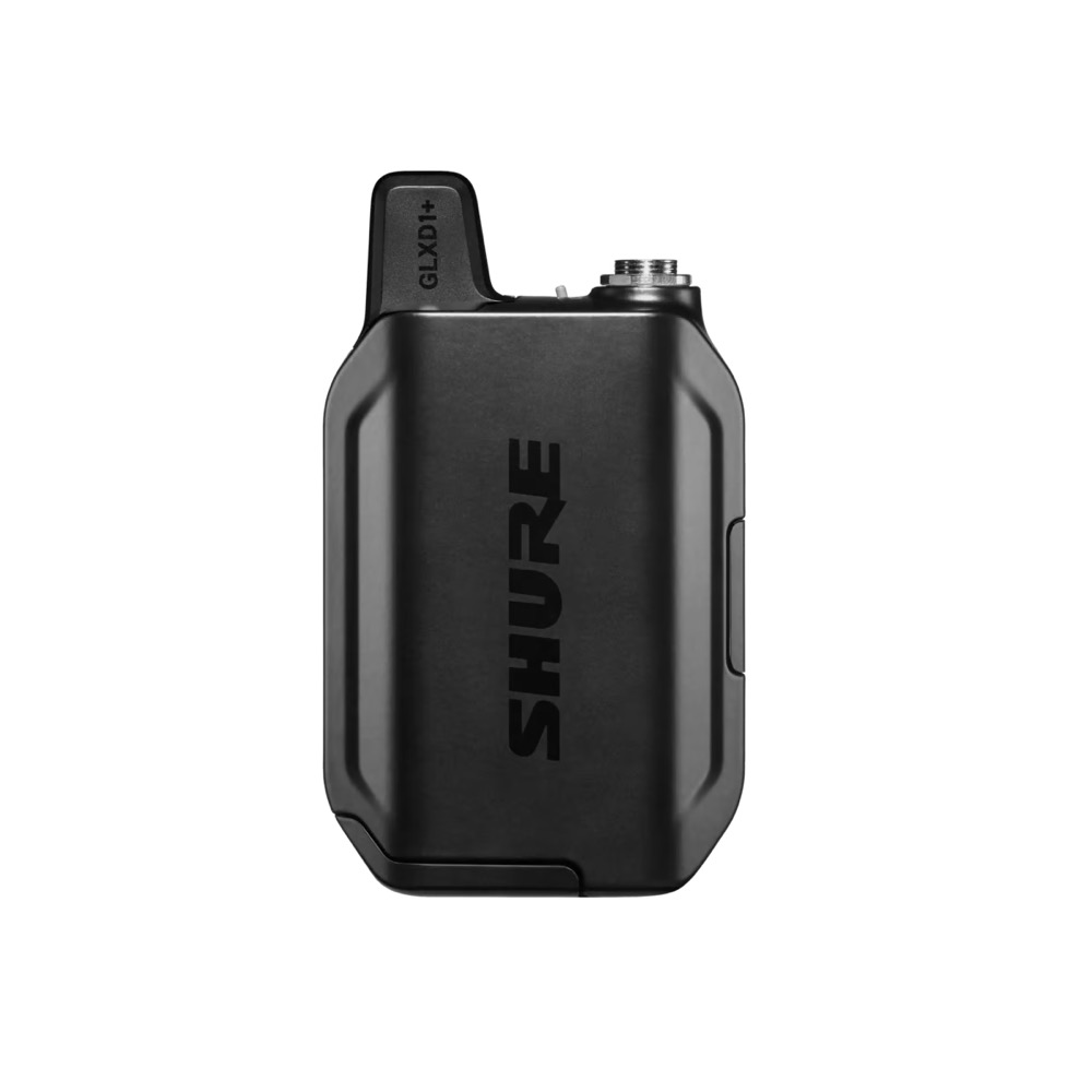 SHURE シュア GLXD14+J/85-Z2 ラベリアマイクワイヤレスシステム 2.4GHz帯 ボディパック型送信機 テーブルトップ型受信機 送信機画像