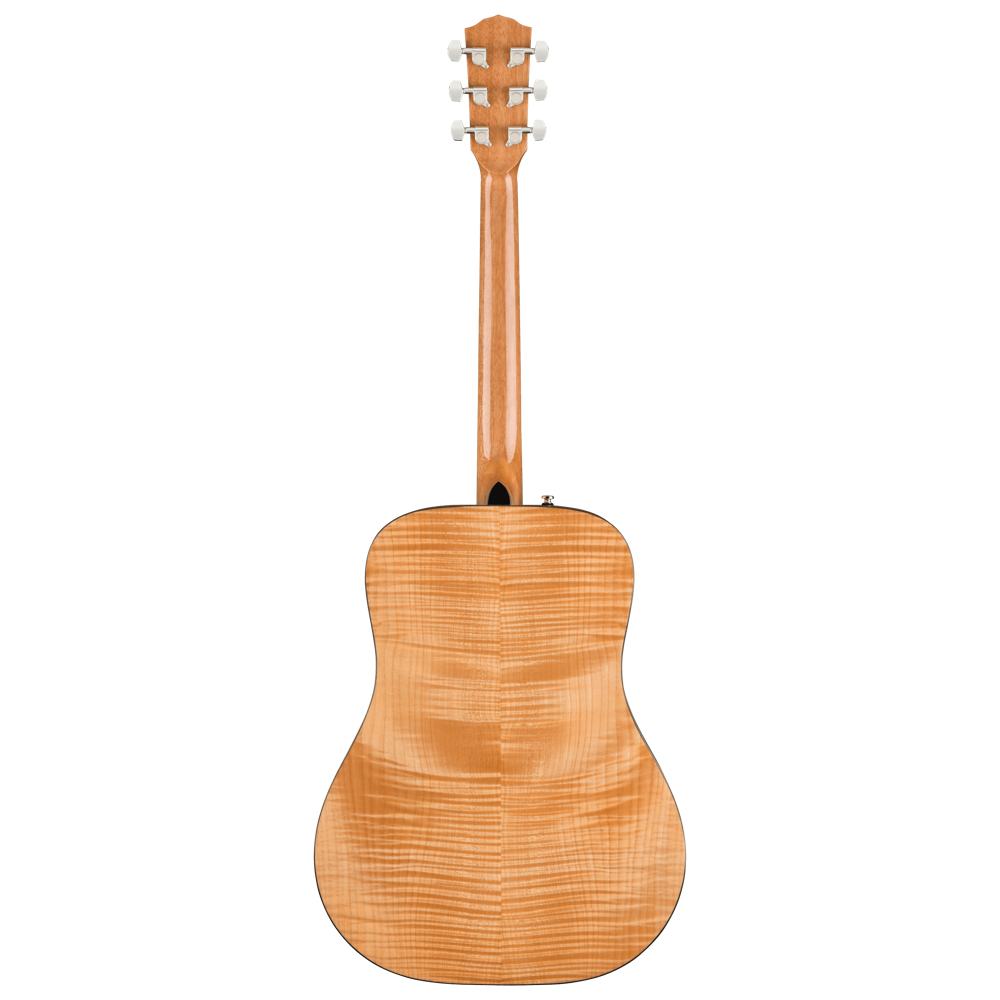 Fender フェンダー Limited Edition CD-60S Exotic Flame Maple Dreadnought SB WN アコースティックギター 背面画像