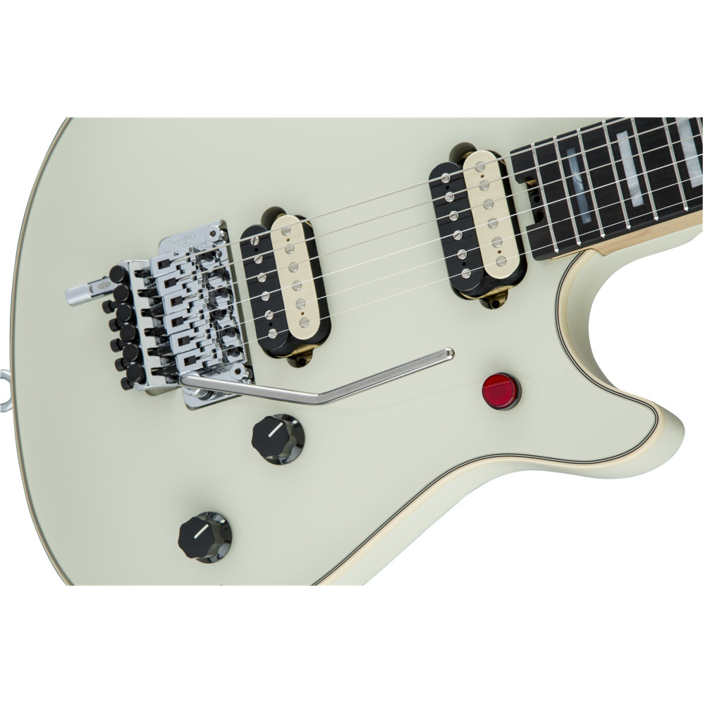 EVH イーブイエイチ Wolfgang USA Edward Van Halen Signature， Ebony Fingerboard， Ivory エレキギター ピックアップ、ブリッジ