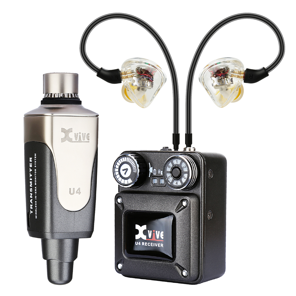 xvive エックスバイブ XV-U4T9 インイヤーモニター デジタルワイヤレスシステム