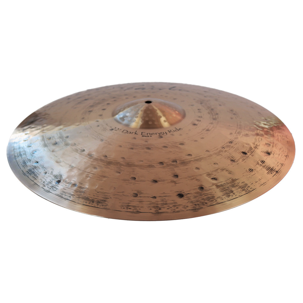 PAISTE パイステ Signature Dark Energy Ride Mark II 22インチ ライドシンバル 本体画像 斜め