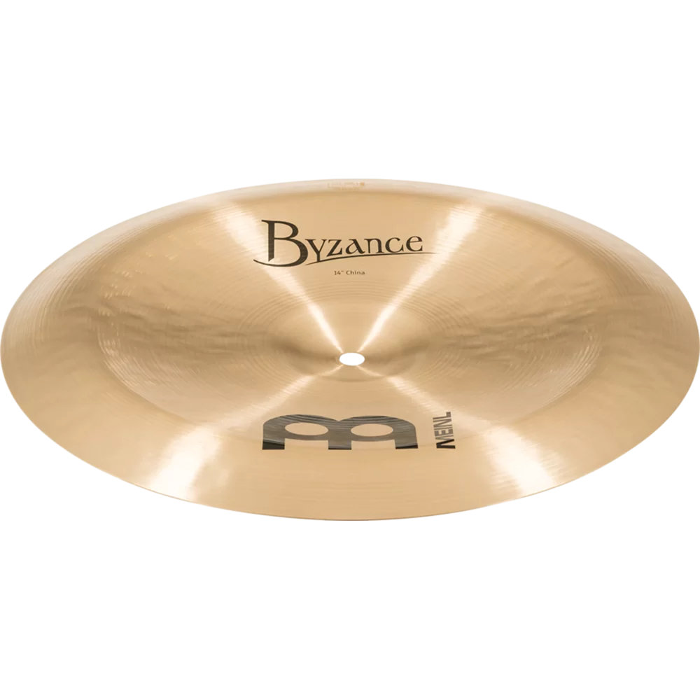 MEINL マイネル B14CH Trad 14” China チャイナシンバル メーカーロゴ側からサイド