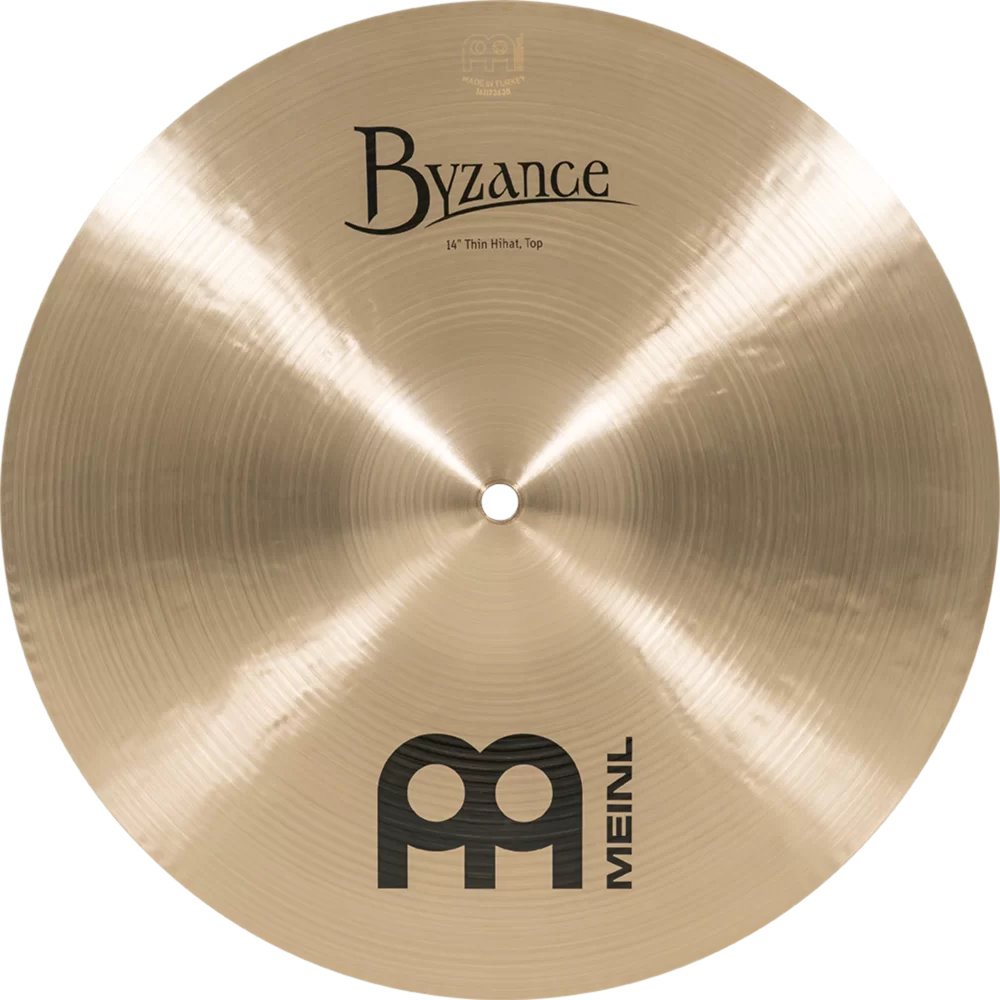 MEINL マイネル B14TH Byzance Traditional 14” Hihats THIN ハイハット トップ＆ボトム トップ表正面