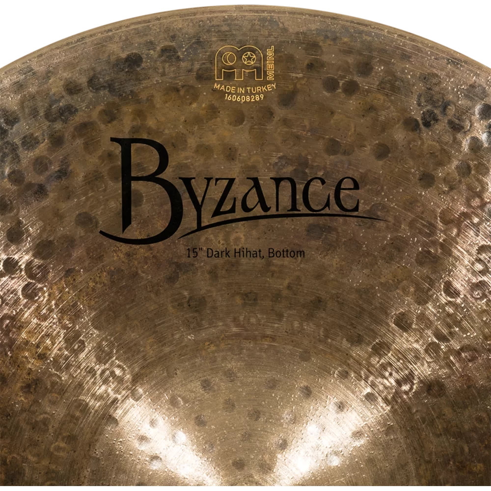 MEINL マイネル B15DAH Byzance Dark Hihats 15” Hihat ハイハット トップ＆ボトム ボトムロゴ