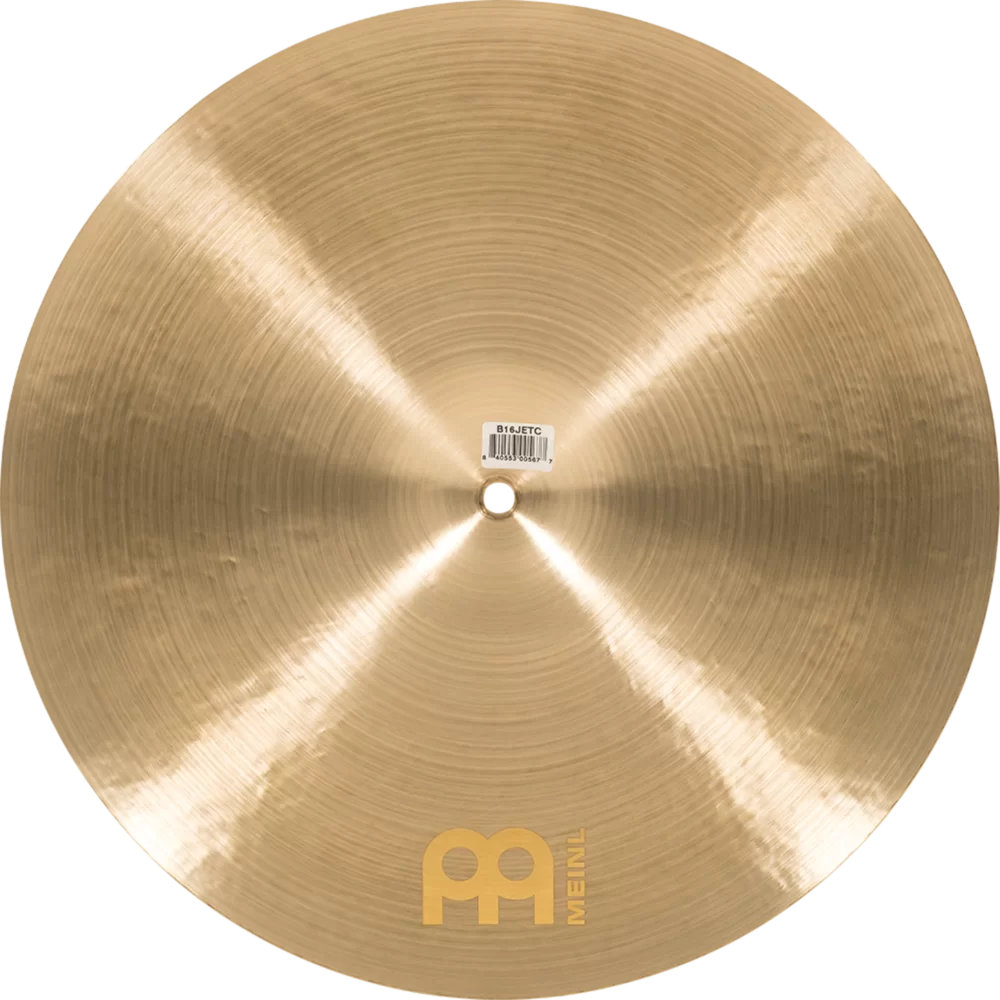 MEINL マイネル B16JETC Byzance Jazz 16” EXTRA THIN Crash クラッシュシンバル トップ表正面