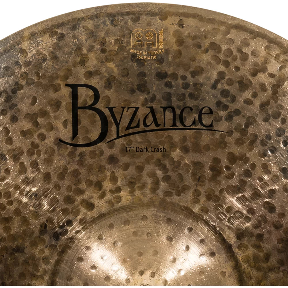 MEINL マイネル B17DAC Byzance Dark 17” Crash クラッシュシンバル 表ロゴ