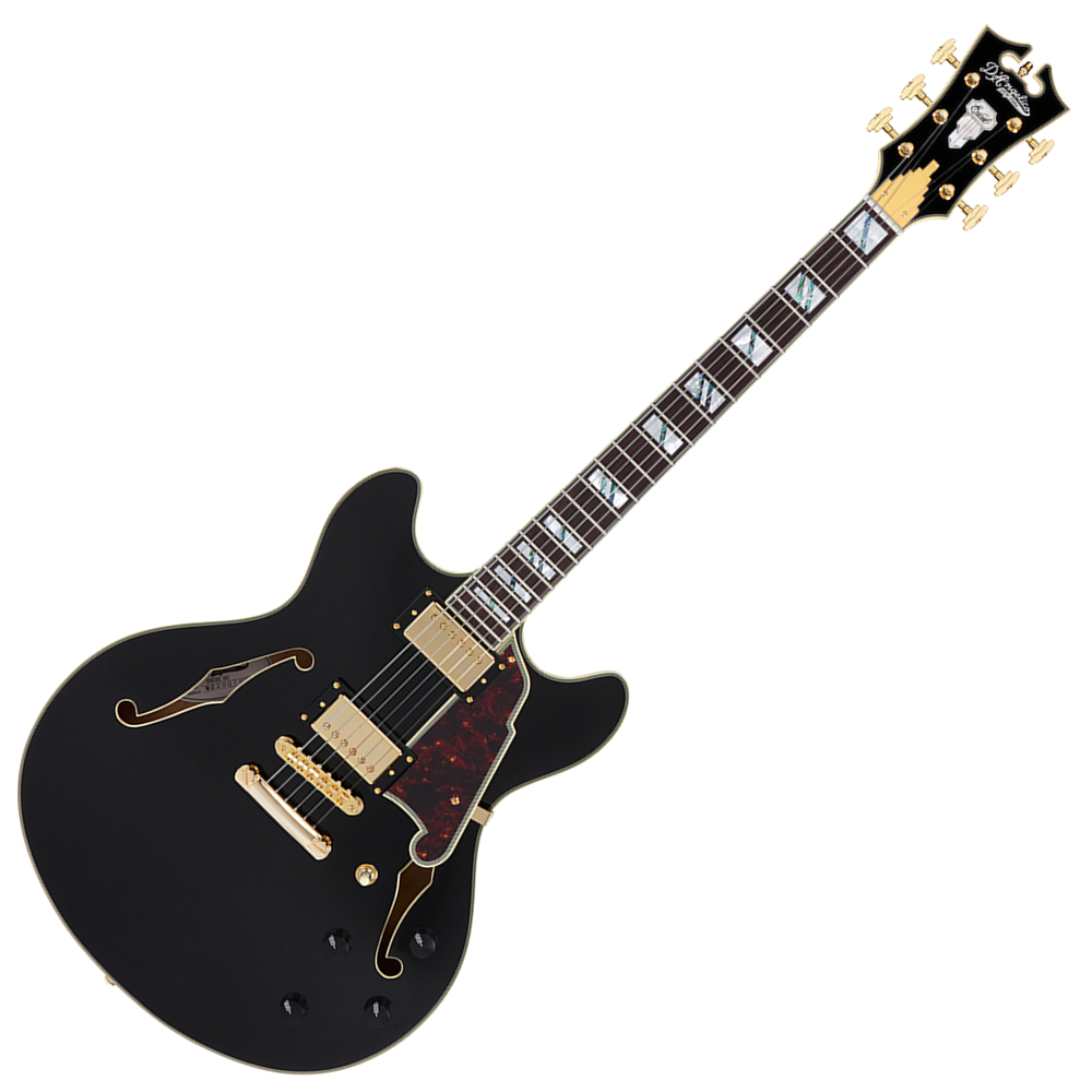 D’Angelico ディアンジェリコ Excel DC Solid Black エレキギター