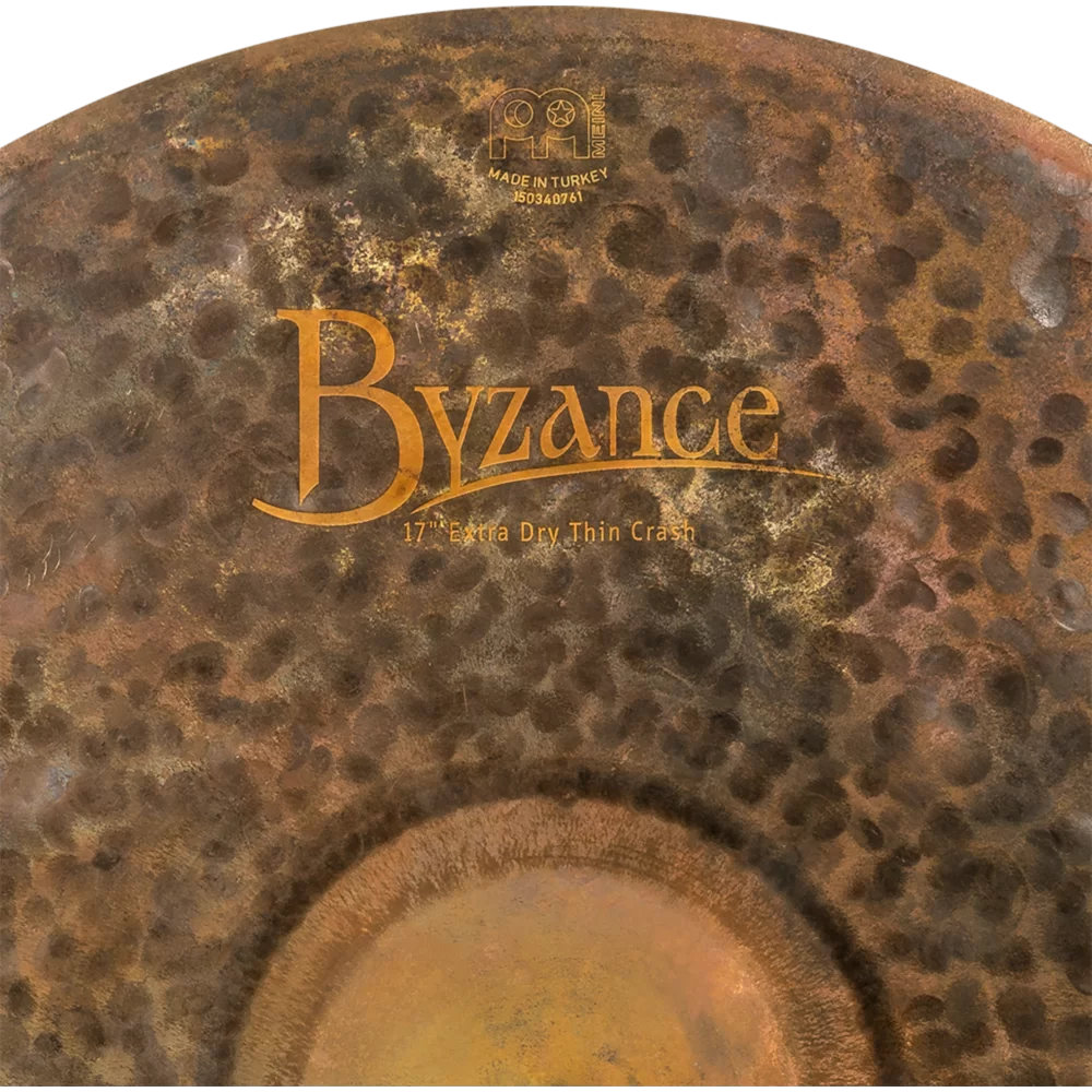 MEINL マイネル B17EDTC Byzance Extra Dry 17” THIN Crash クラッシュシンバル ロゴ