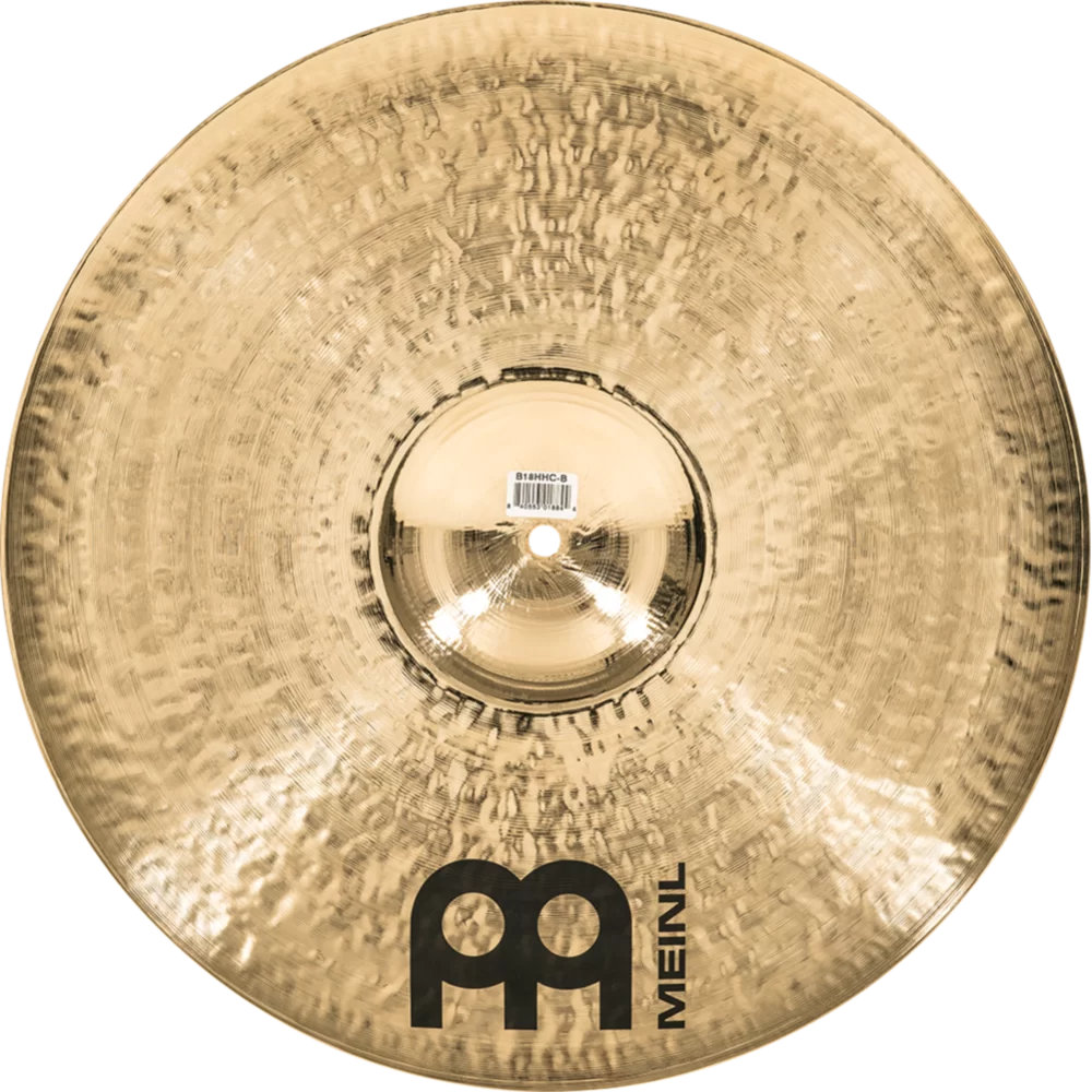 MEINL マイネル B18HHC-B Byzance Brilliant 18” Heavy Hammered Crashes クラッシュシンバル 裏正面