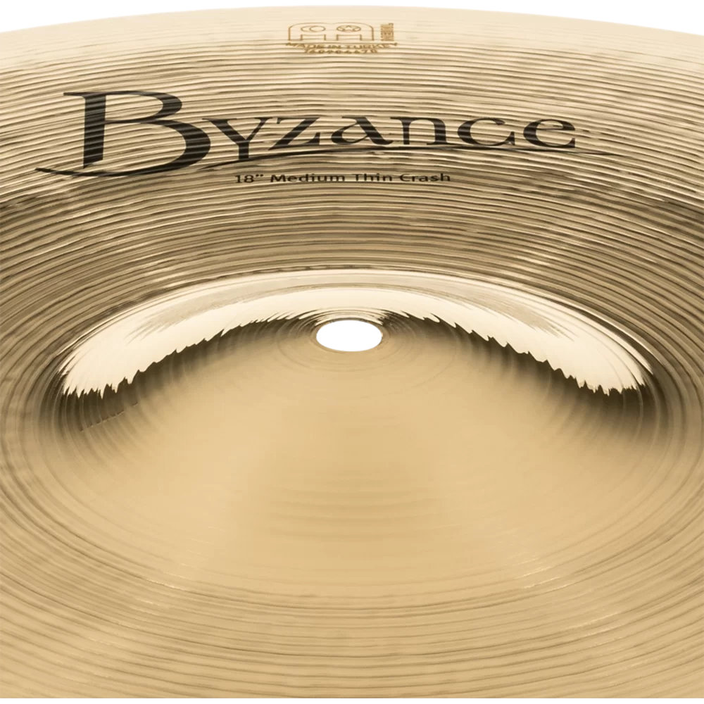 MEINL マイネル B18MTC-B Byzance Brilliant 18” MEDIUM THIN Crash クラッシュシンバル カップ