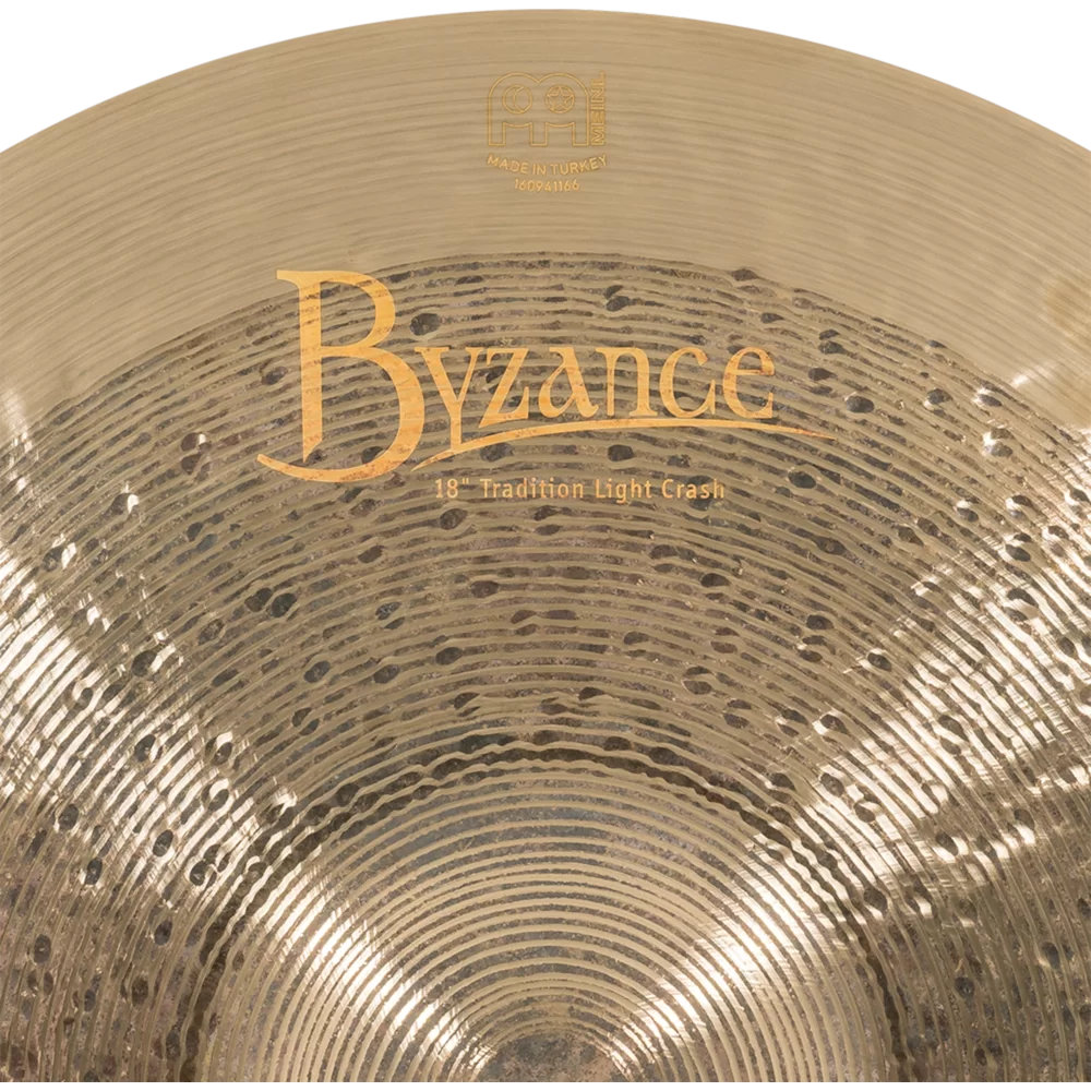 MEINL マイネル B18TRLC Byzance Jazz 18” Tradition Light Crash クラッシュシンバル ロゴ