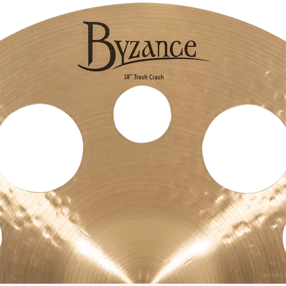 MEINL マイネル B18TTRC Byzance Traditional 18” Trash Crash クラッシュシンバル ロゴ