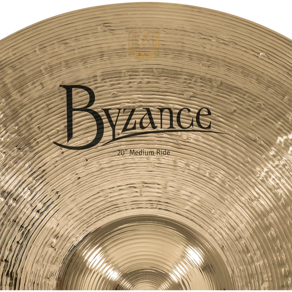 MEINL マイネル B20MR-B Byzance Brilliant 20” MEDIUM Ride ライドシンバル ロゴ