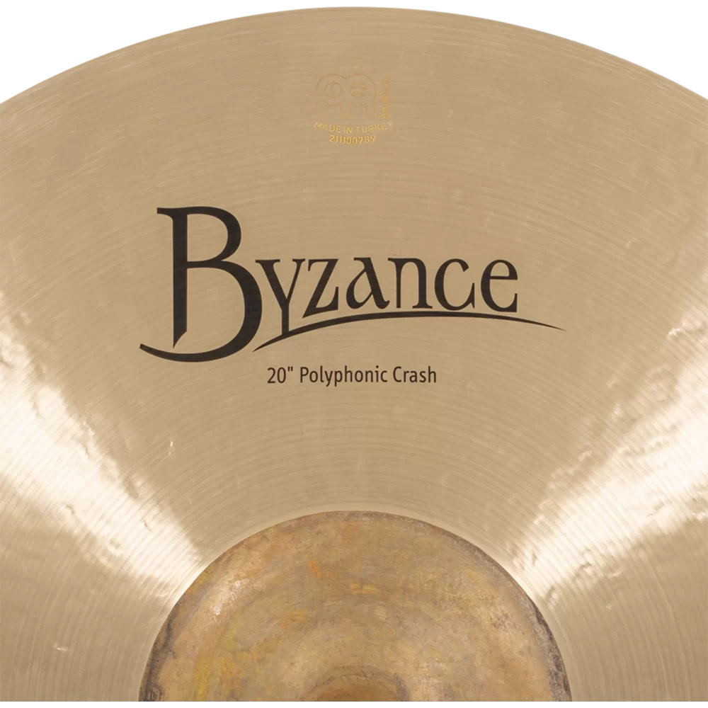 MEINL マイネル B20POC Byzance Traditional 20” Polyphonic Crashes クラッシュシンバル ロゴ