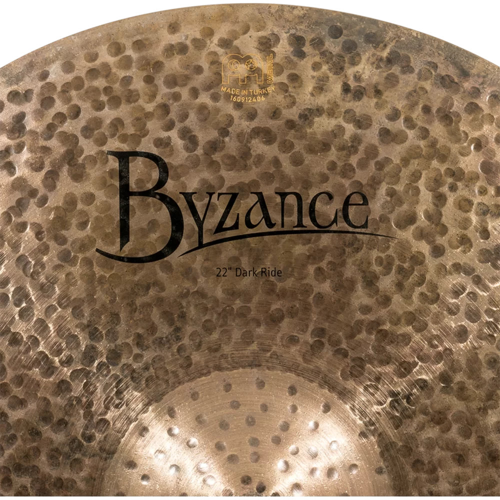 MEINL マイネル B22DAR Byzance Dark 22” Ride ライドシンバル ロゴ