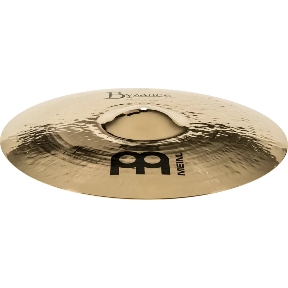 MEINL マイネル B22HHR-B Byzance Brilliant 22” Heavy Hammered Ride ライドシンバル 表