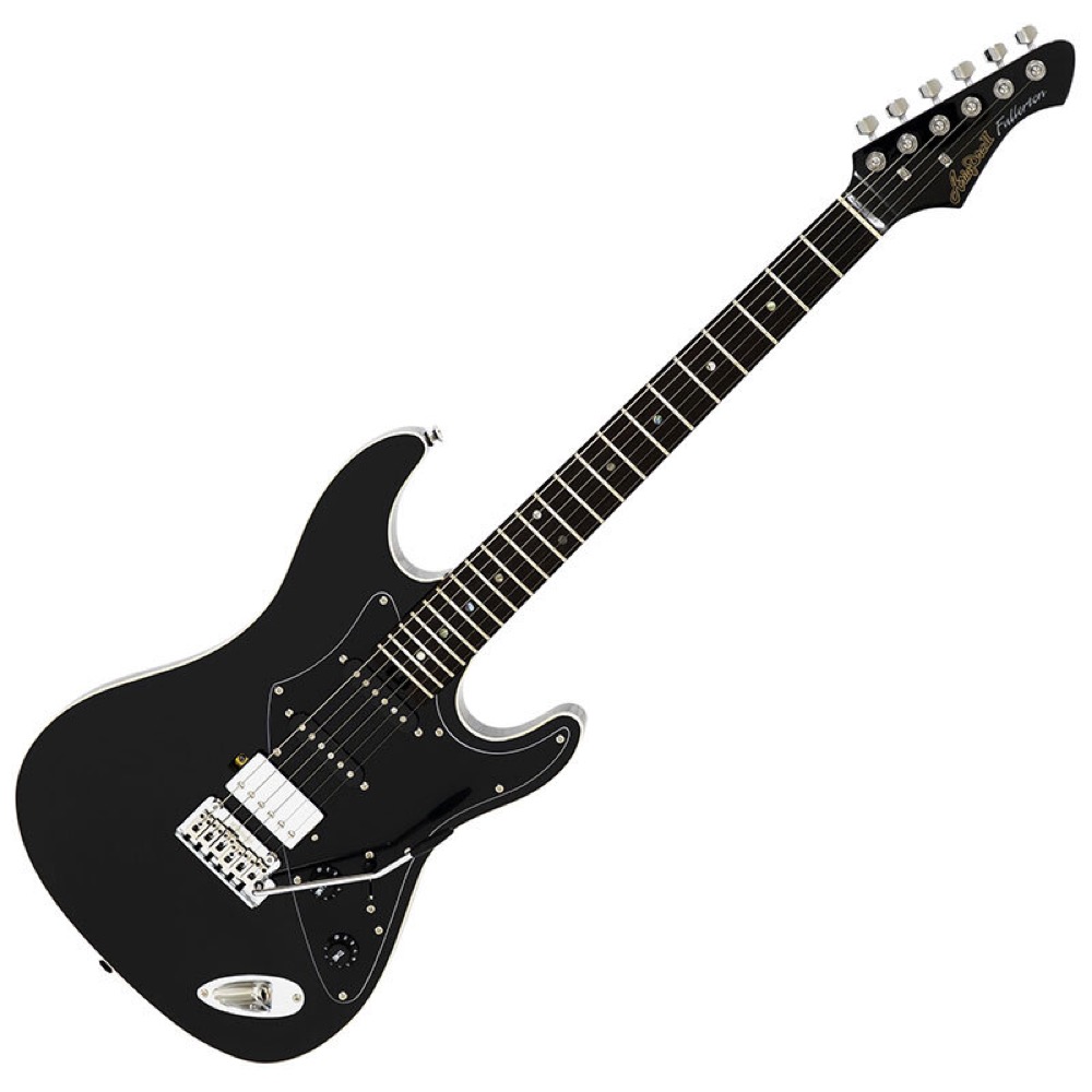 AriaProII アリアプロ2 714-BLACK エレキギター(ブラックカラーで統一 