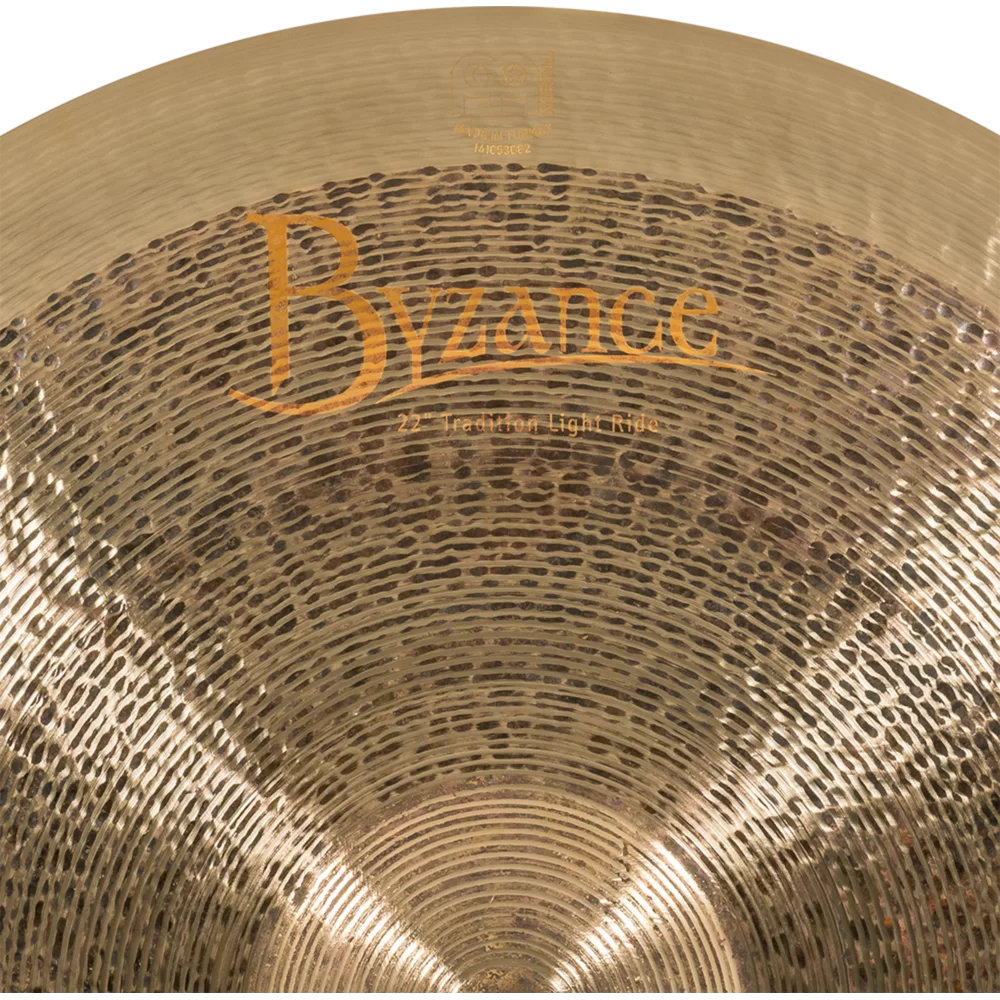 MEINL マイネル B22TRLR Byzance Jazz 22” Tradition Light Ride ライドシンバル ロゴ