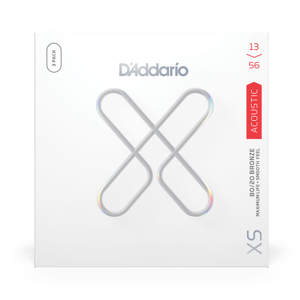 3セットパック】 D'Addario ダダリオ XSABR1356-3P XS 80/20 BR Medium