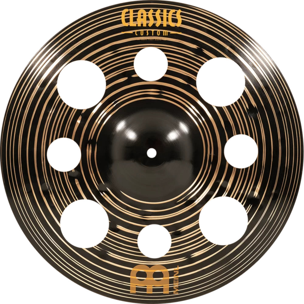 MEINL マイネル CC-16DASTK  Classics Custom Dark 16” Trash Stacks スタックシンバル トップ表の正面