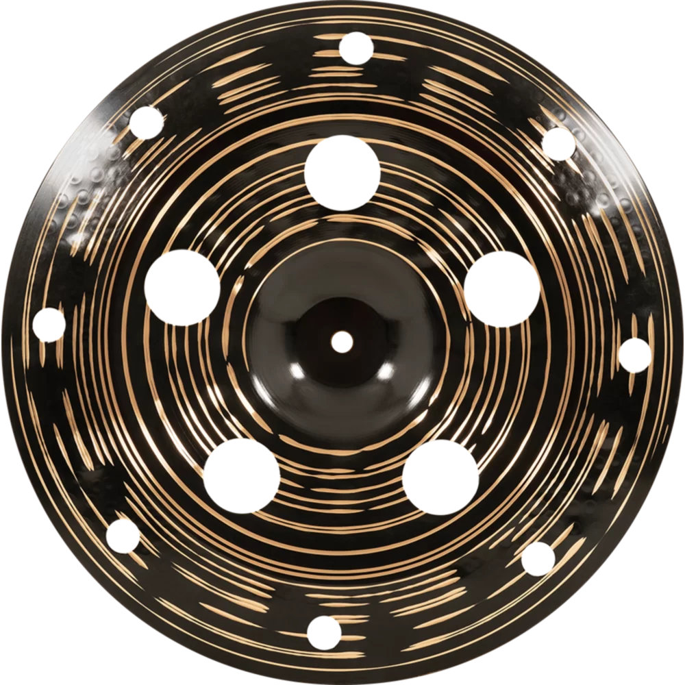 MEINL マイネル CC-16DASTK  Classics Custom Dark 16” Trash Stacks スタックシンバル ボトム表の正面