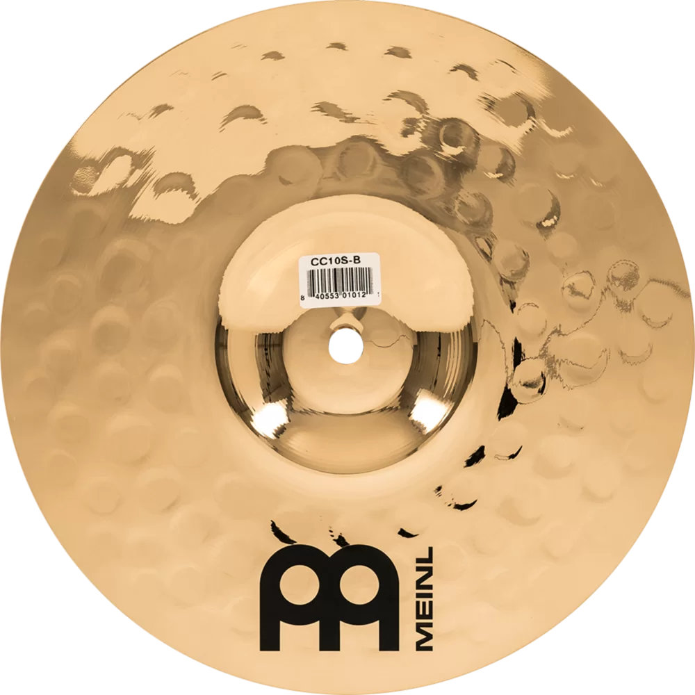 MEINL マイネル CC10S-B Classics Custom Brilliant 10” Splash スプラッシュシンバル 裏の正面