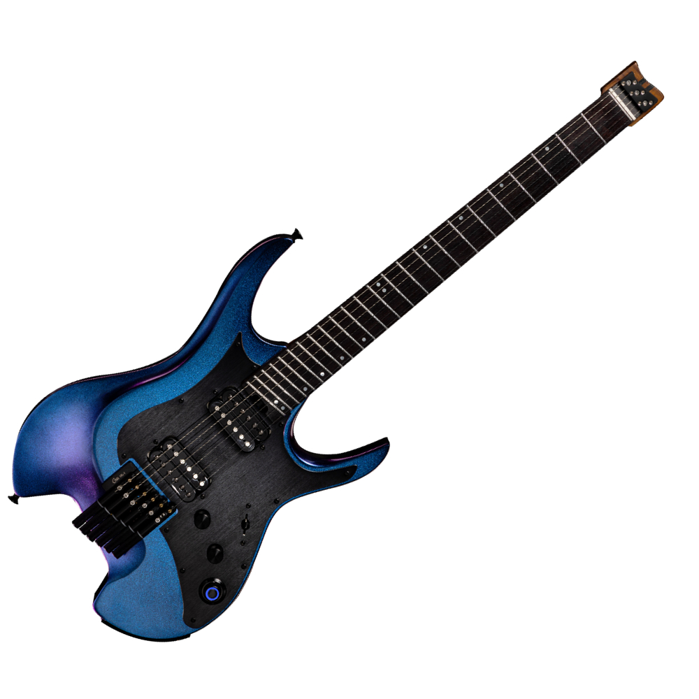 Aurora　ムーアー　W900　Mooer　GTRS　web総合楽器店　Purple　エレキギター(1本で様々なアンプ、ギター、エフェクトサウンドを出力可能)
