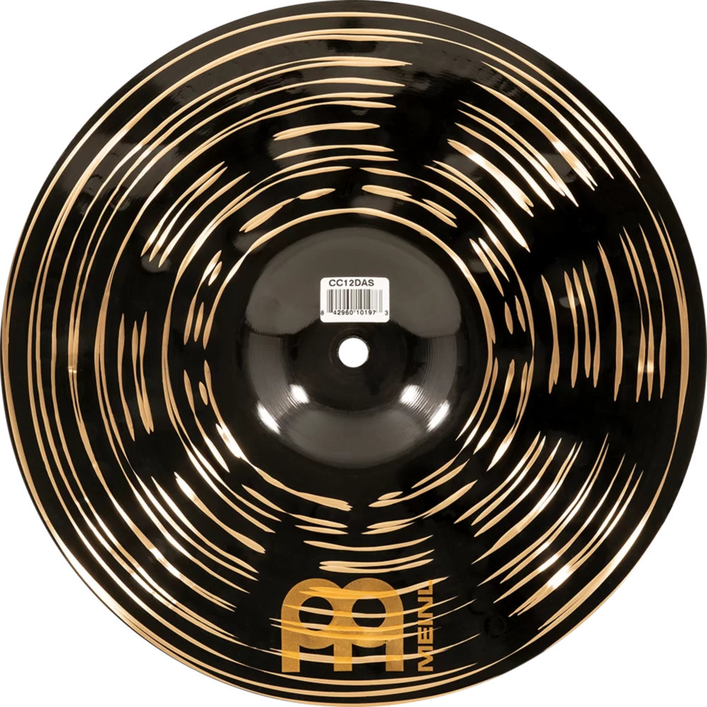 MEINL マイネル CC12DAS Classics Custom Dark 12” Splash スプラッシュシンバル 裏の正面