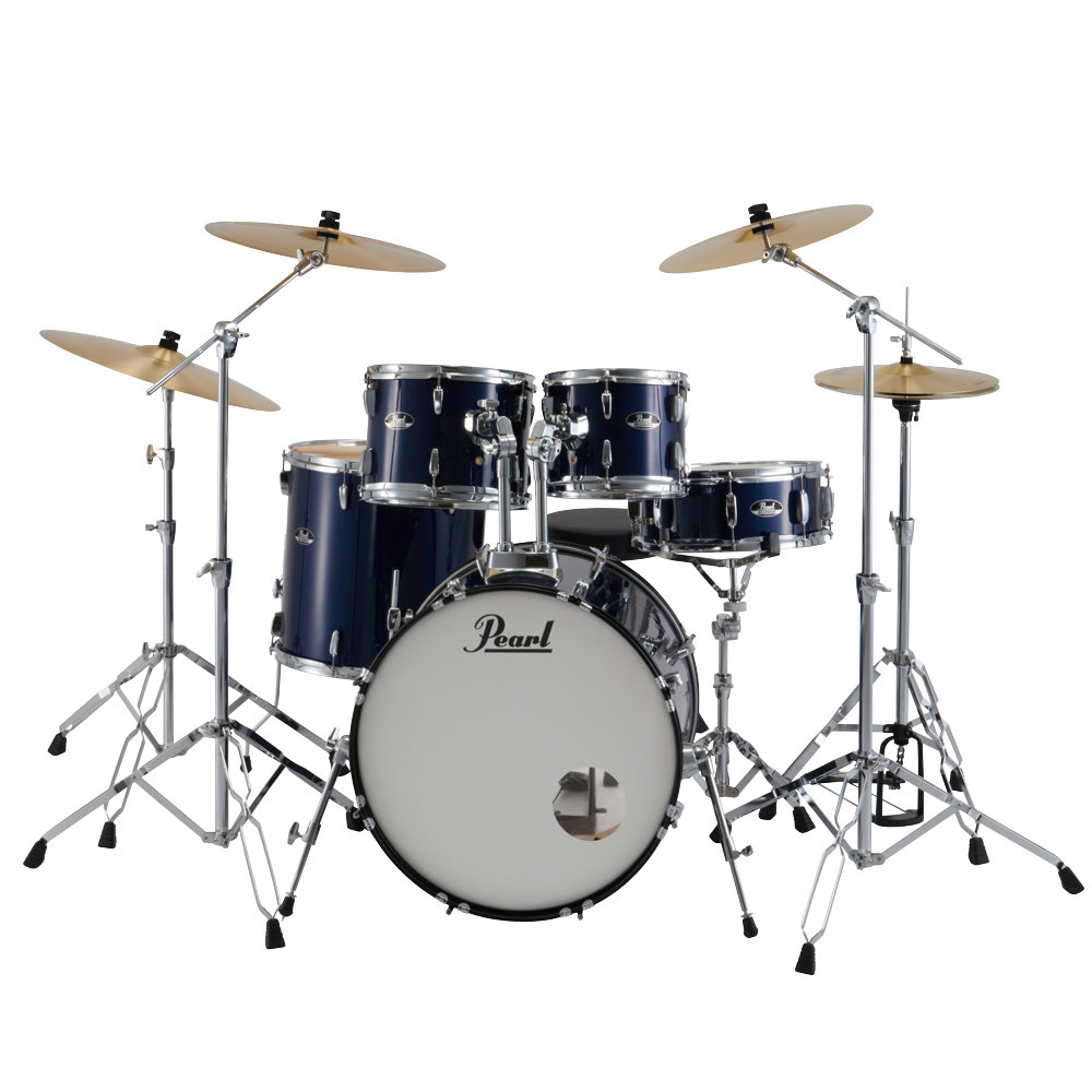 Pearl パール ROADSHOW RS525SCWN/C-2CS ＃743 Royal Blue Metallic ドラムセット 2クラッシュバージョン