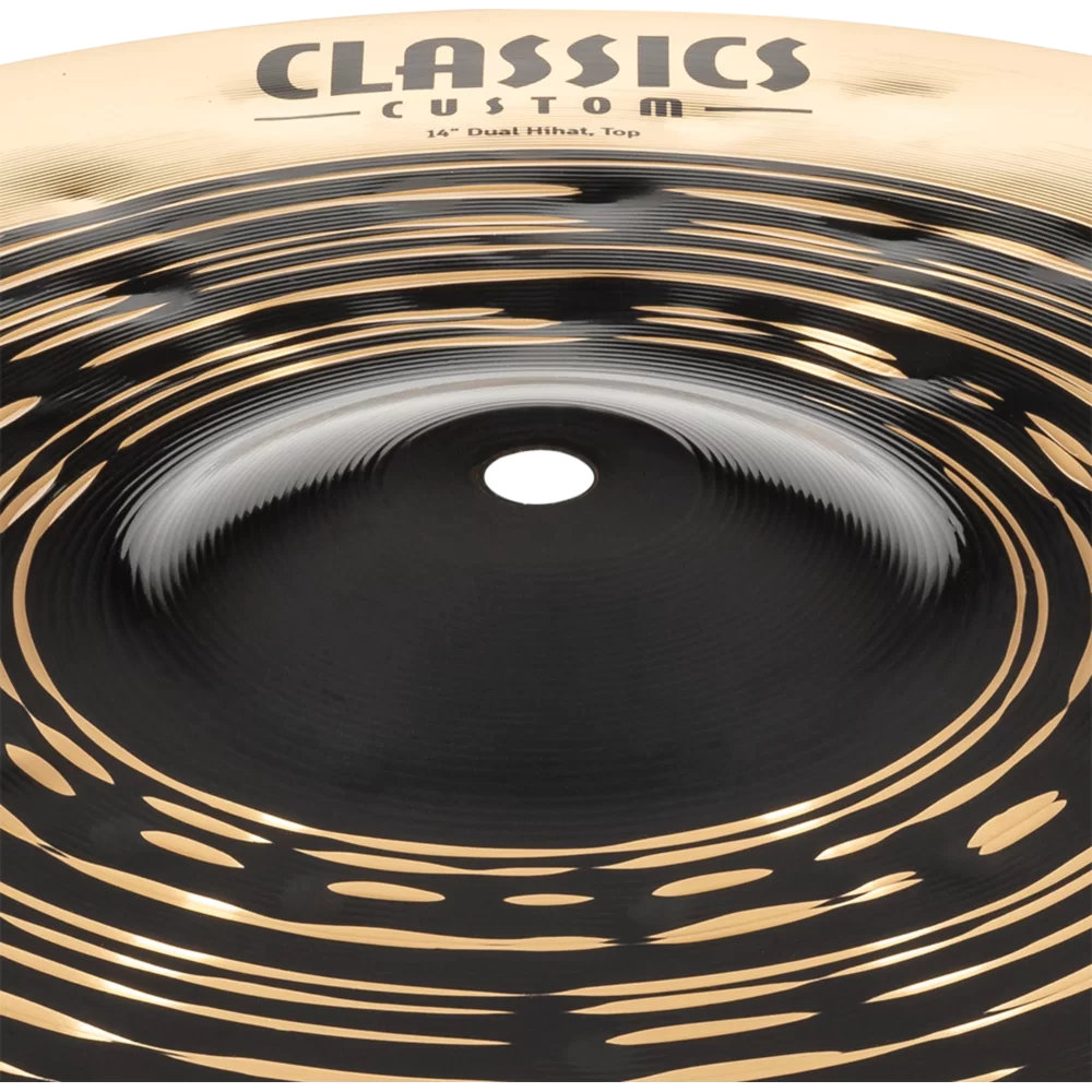 MEINL マイネル CC14DUH Classics Custom Dual 14” Hihat ハイハット ペア トップのカップ