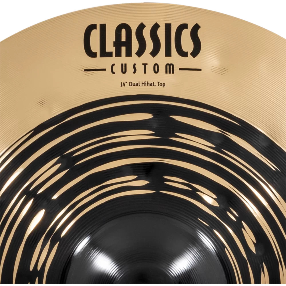 MEINL マイネル CC14DUH Classics Custom Dual 14” Hihat ハイハット ペア トップロゴ