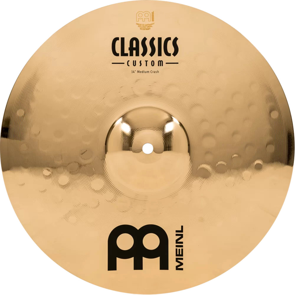 MEINL マイネル CC14MC-B Classics Custom Brilliant 14” MEDIUM Crash クラッシュシンバル